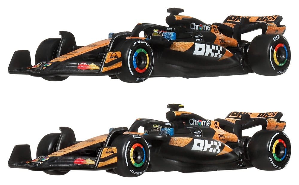 Formula 1 Hot Wheels Premium gjuten metallfordon 2-pack skala 1:64 Team McLaren