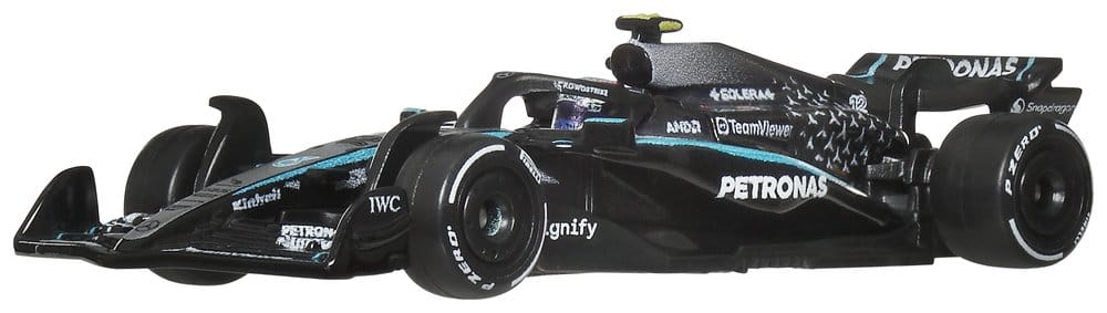Formula 1 Hot Wheels Premium Die-Cast Fordon 2-Paket i Skala 1:64 Team Mercedes-AMG PETRONAS