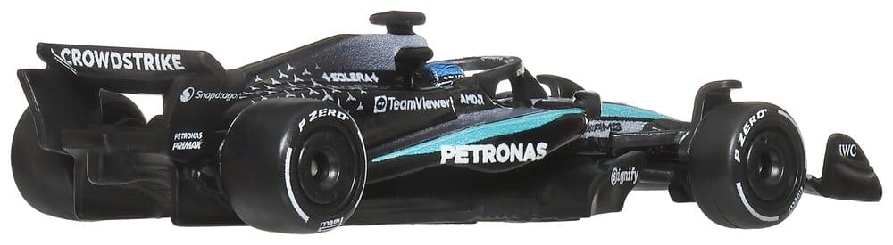 Formula 1 Hot Wheels Premium Die-Cast Fordon 2-Paket i Skala 1:64 Team Mercedes-AMG PETRONAS