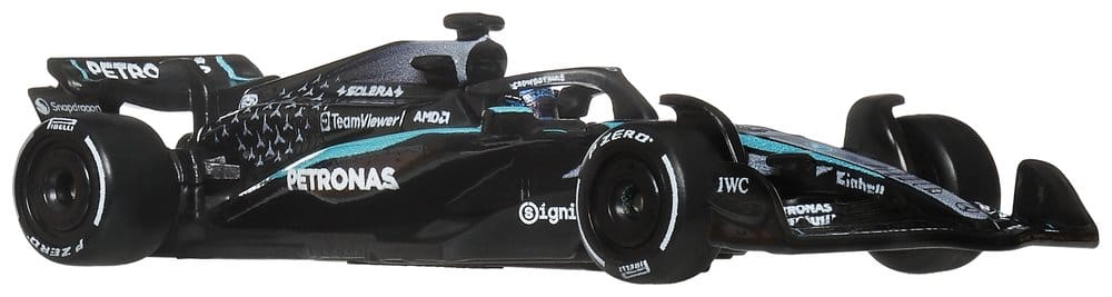 Formula 1 Hot Wheels Premium Die-Cast Fordon 2-Paket i Skala 1:64 Team Mercedes-AMG PETRONAS