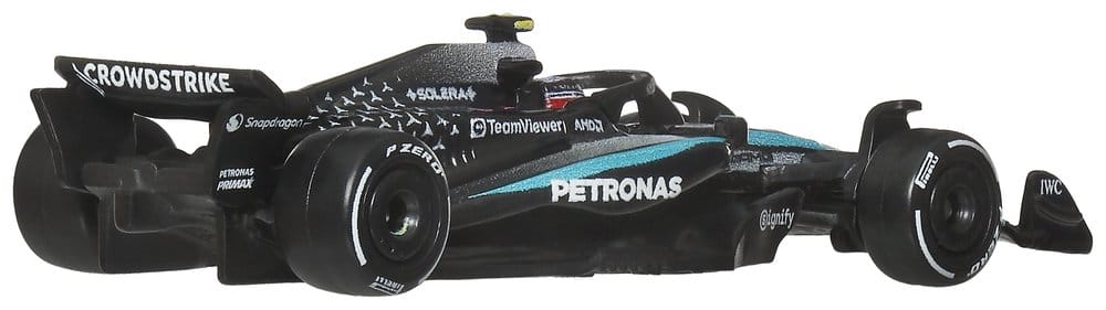 Formula 1 Hot Wheels Premium Die-Cast Fordon 2-Paket i Skala 1:64 Team Mercedes-AMG PETRONAS