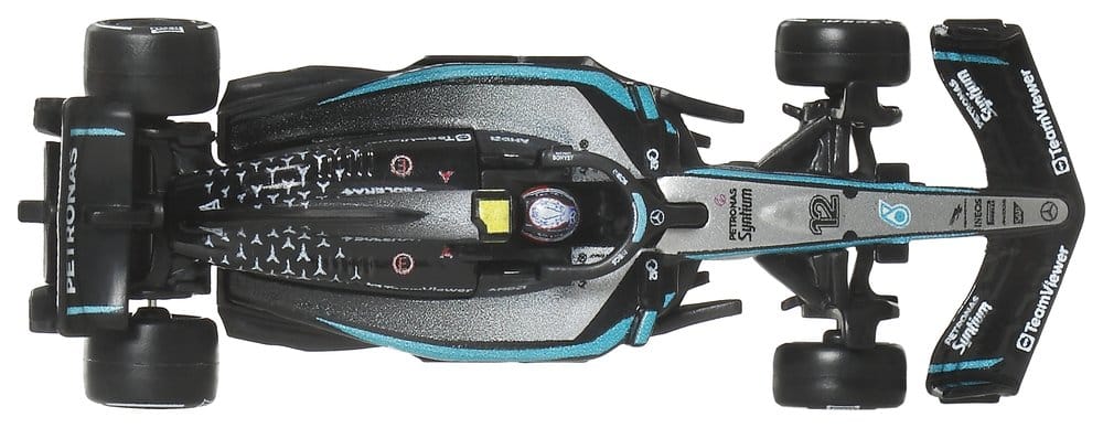 Formula 1 Hot Wheels Premium Die-Cast Fordon 2-Paket i Skala 1:64 Team Mercedes-AMG PETRONAS