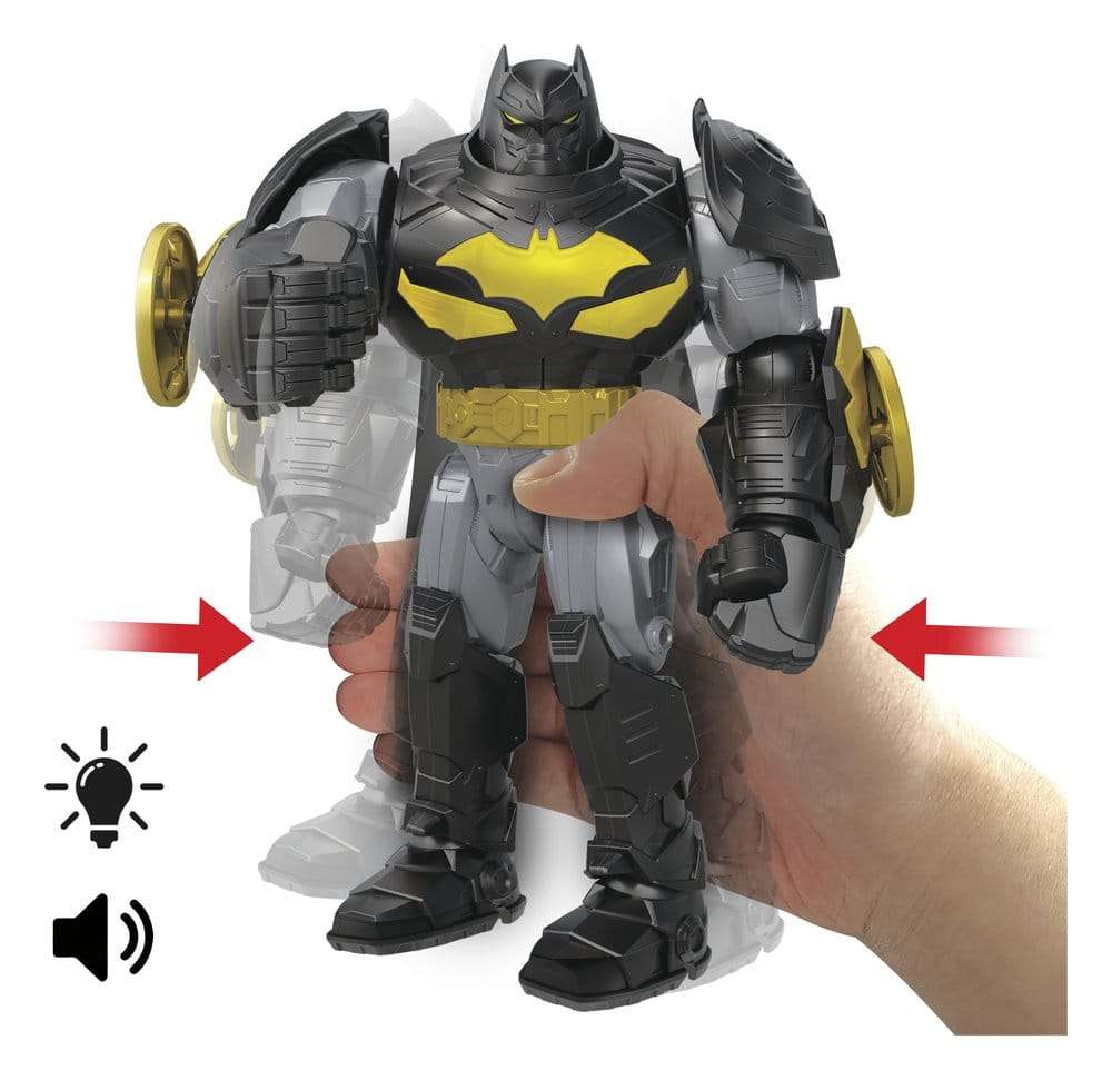 DC Premier actionfigur med ljud och ljus Mecha Suit Batman 18 cm