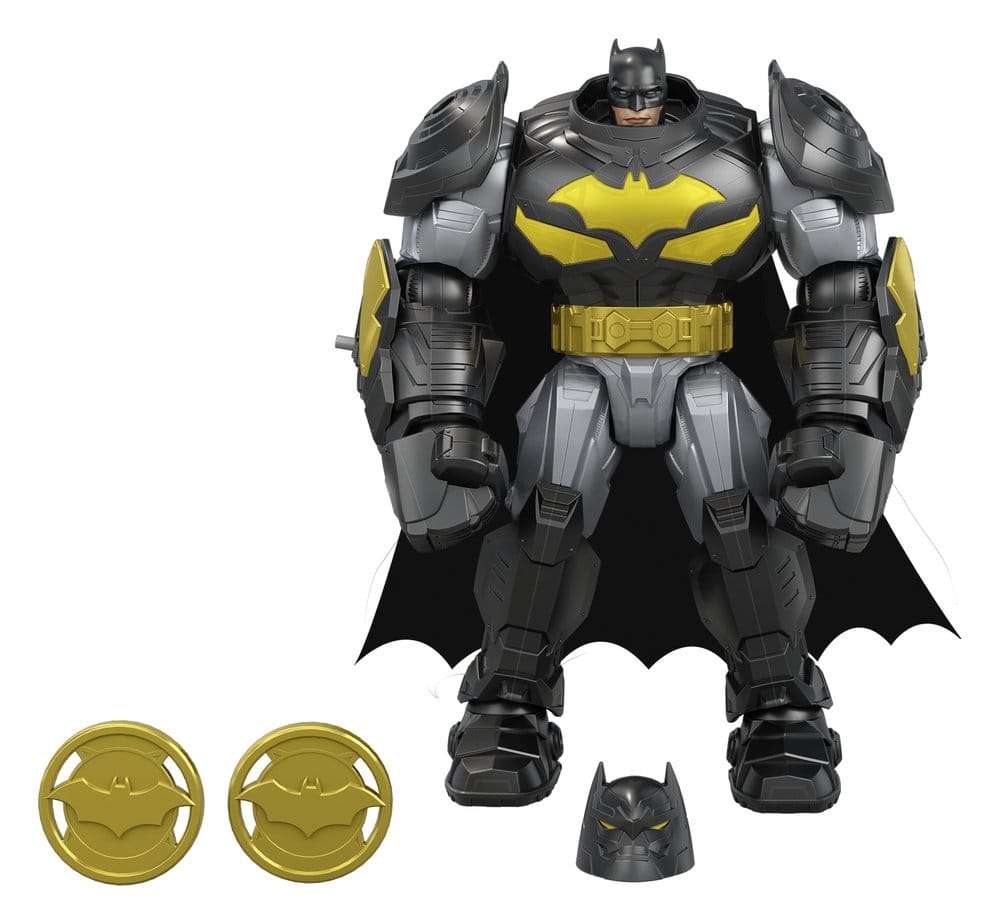 DC Premier actionfigur med ljud och ljus Mecha Suit Batman 18 cm