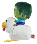 Minecraft Deluxe Plush Chicken Jockey 20 cm – Plush Toy from the Popular Game