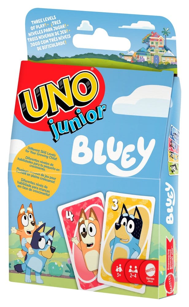 Bluey UNO Junior Kortspel
