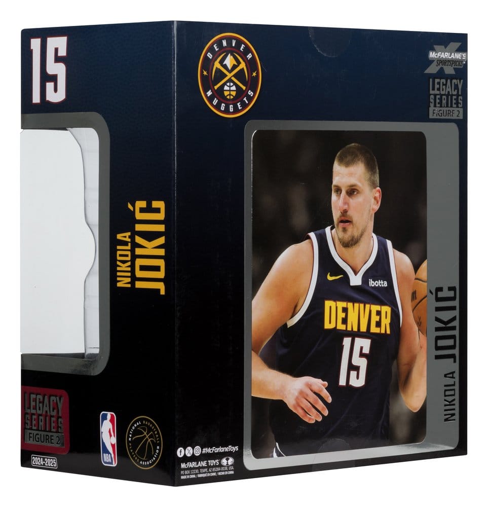NBA McFarlane's SportsPicks Actionsfigur Nikola Jokic (Denver Nuggets) 16 cm