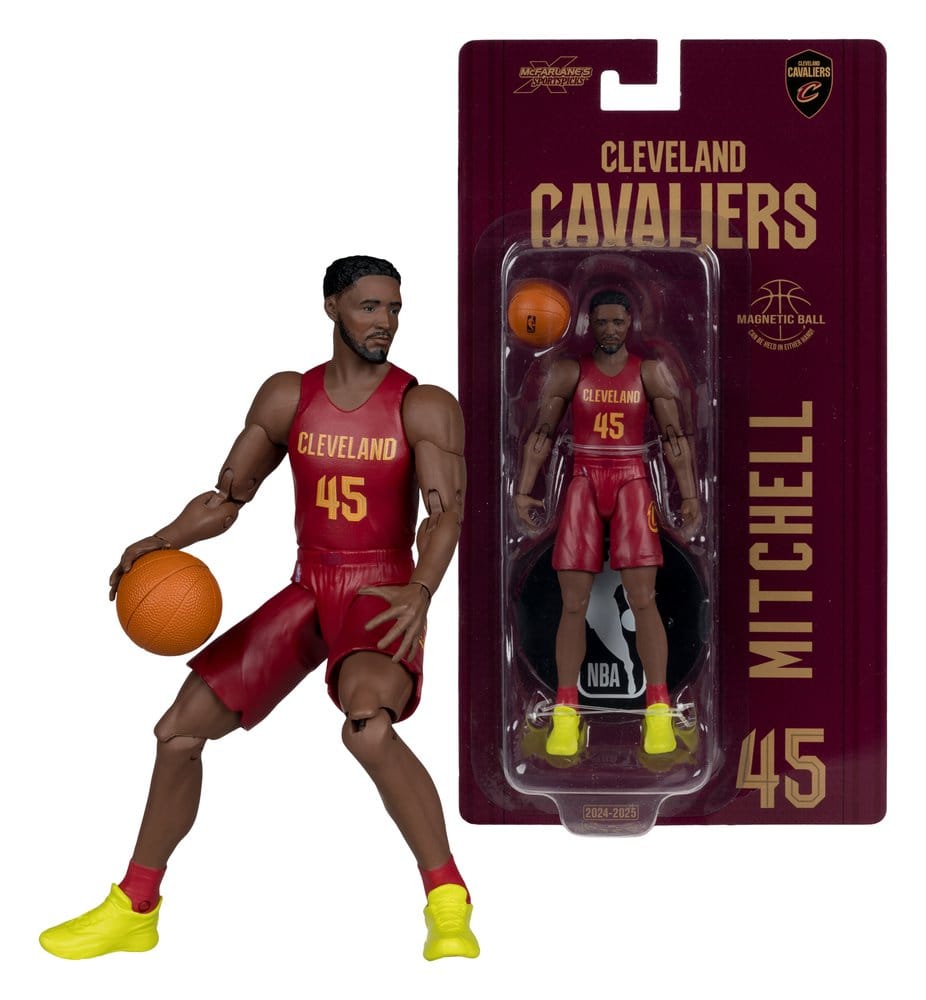 NBA SportsPicks Action Figure Donovan Mitchell (Cleveland Cavaliers) 15 cm