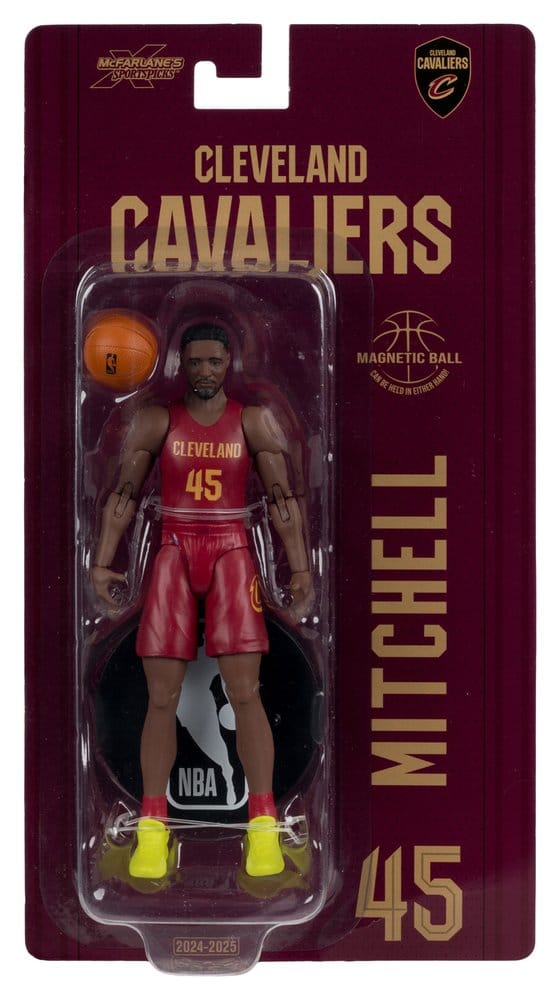 NBA SportsPicks Action Figure Donovan Mitchell (Cleveland Cavaliers) 15 cm