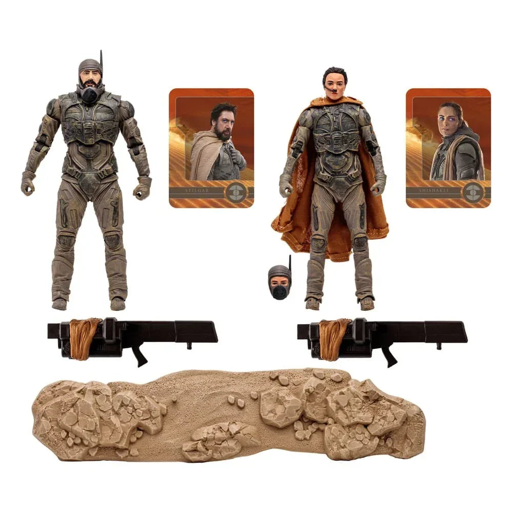 Dune: Part Two Action Figure 2-Pack Stilgar & Shishakli (Gold Label) 18 cm McFarlane Toys