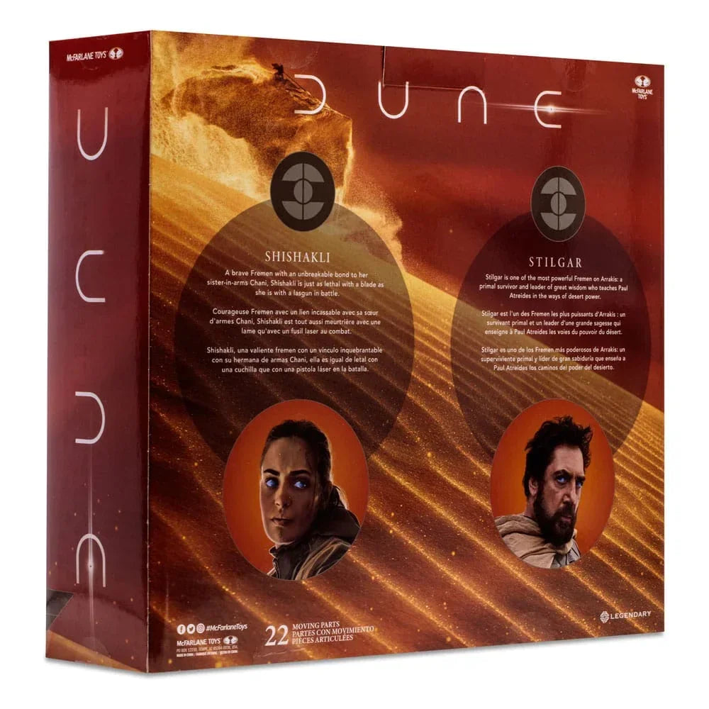 Dune: Part Two Action Figure 2-Pack Stilgar & Shishakli (Gold Label) 18 cm McFarlane Toys
