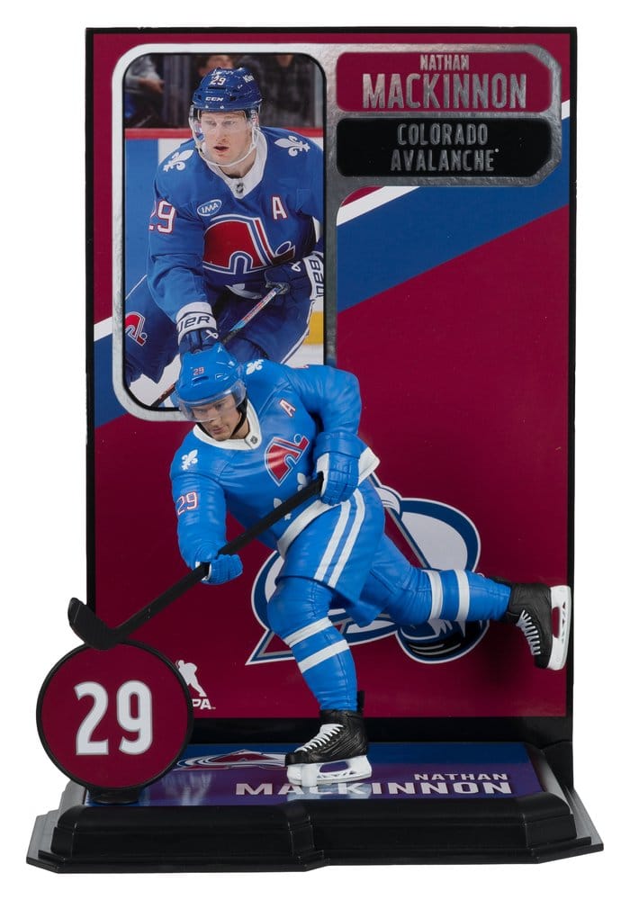 NHL McFarlane SportsPicks Action Figure Nathan MacKinnon (Quebec Nordiques Retro) 18 cm