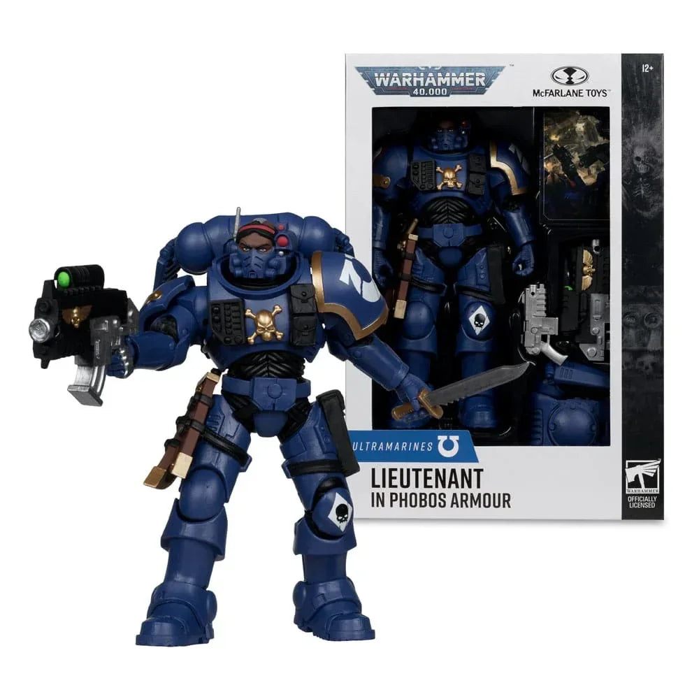 Warhammer 40,000 Action Figur Lieutenant i Phobos Armor (Ultramarines) 18 cm McFarlane Toys
