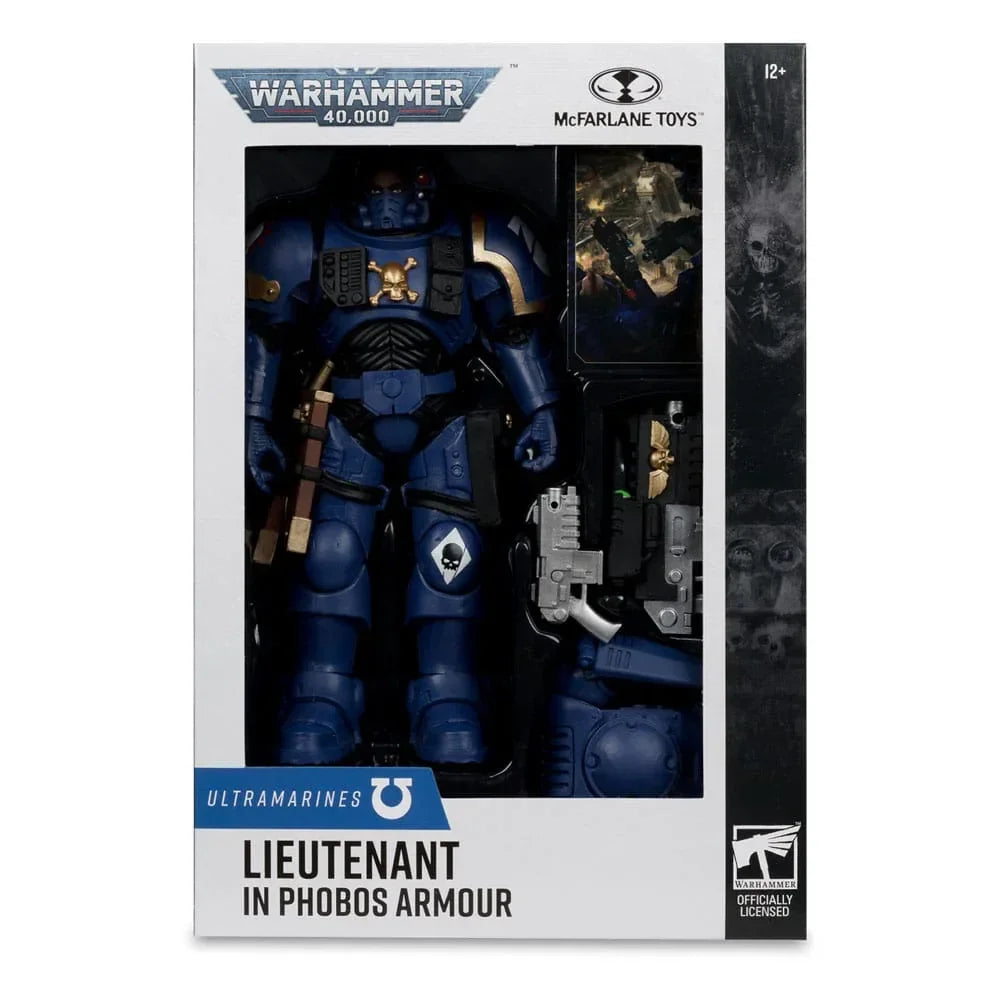 Warhammer 40,000 Action Figur Lieutenant i Phobos Armor (Ultramarines) 18 cm McFarlane Toys