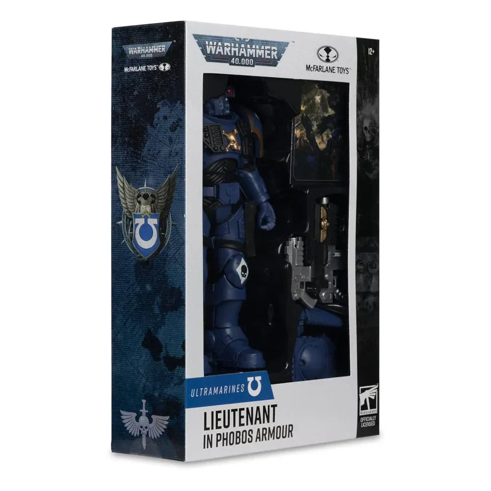 Warhammer 40,000 Action Figur Lieutenant i Phobos Armor (Ultramarines) 18 cm McFarlane Toys