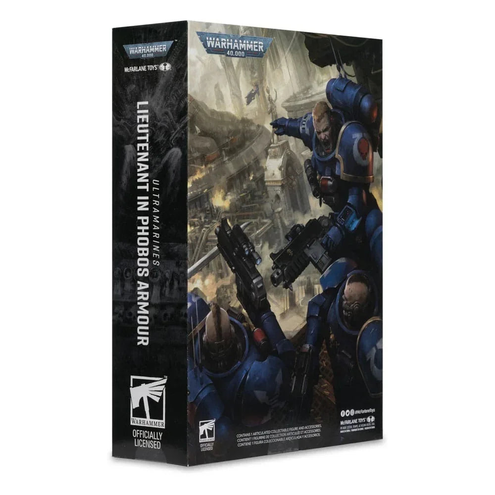 Warhammer 40,000 Action Figur Lieutenant i Phobos Armor (Ultramarines) 18 cm McFarlane Toys