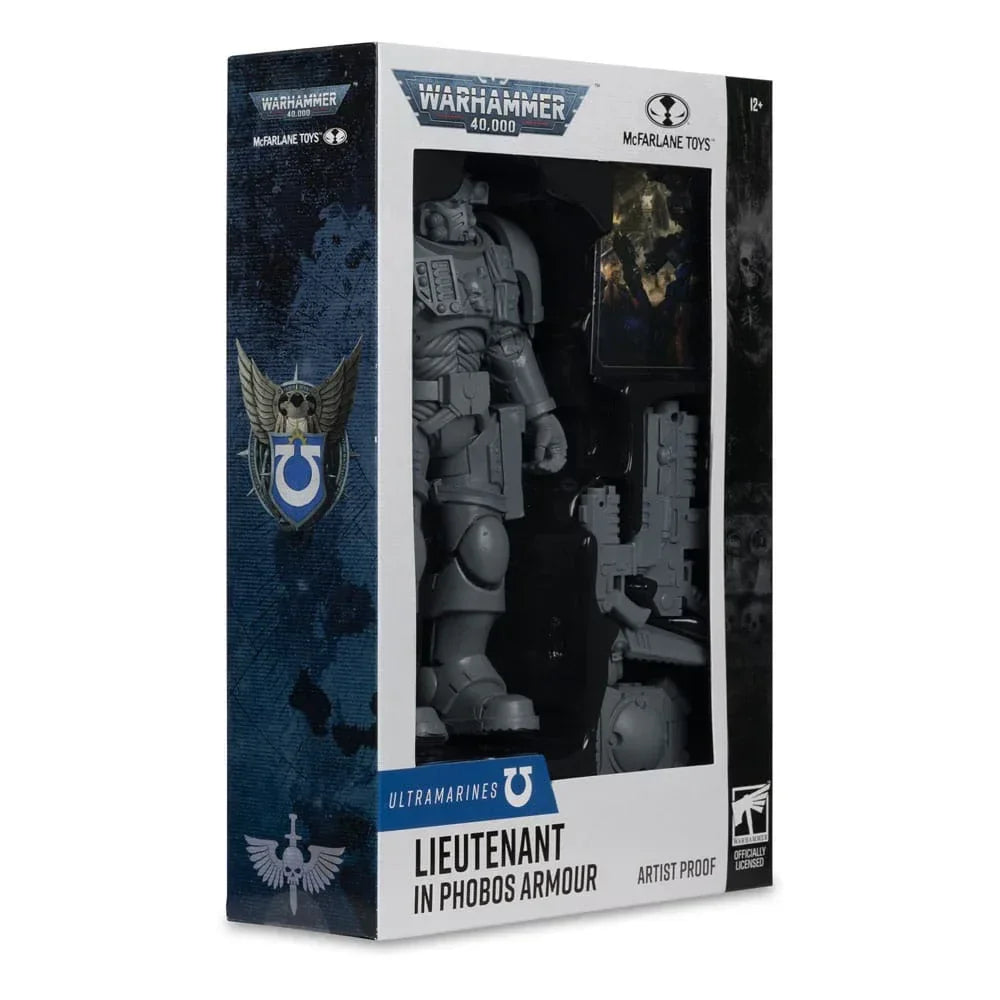 Warhammer 40,000 Action Figur Lieutenant i Phobos Armor (Ultramarines) (Artist Proof) 18 cm McFarlane Toys