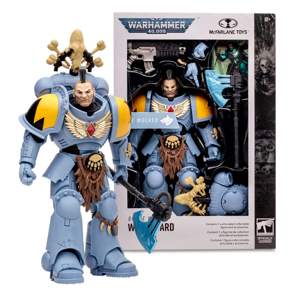 Warhammer 40k Action Figur Space Wolves Wolf Guard 18 cm McFarlane Toys
