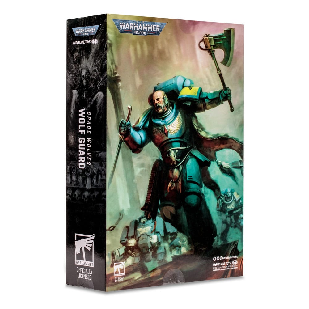 Warhammer 40k Action Figur Space Wolves Wolf Guard 18 cm McFarlane Toys