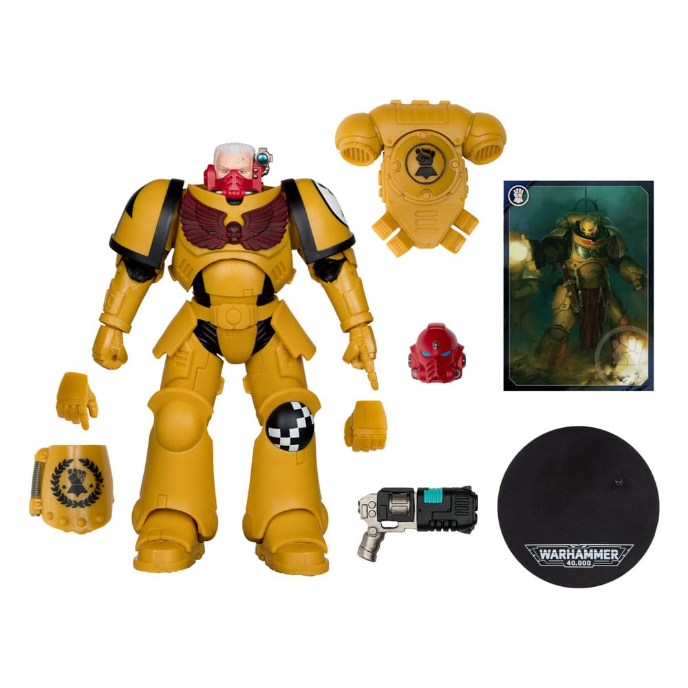 Warhammer 40,000 Action Figur Intercessor Sergeant (Imperial Fist) (Gold Label) 18 cm McFarlane Toys