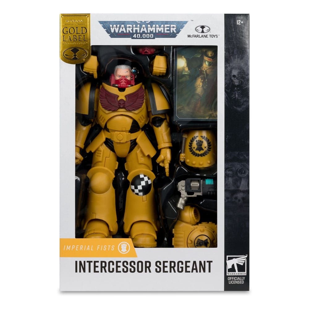 Warhammer 40,000 Action Figur Intercessor Sergeant (Imperial Fist) (Gold Label) 18 cm McFarlane Toys