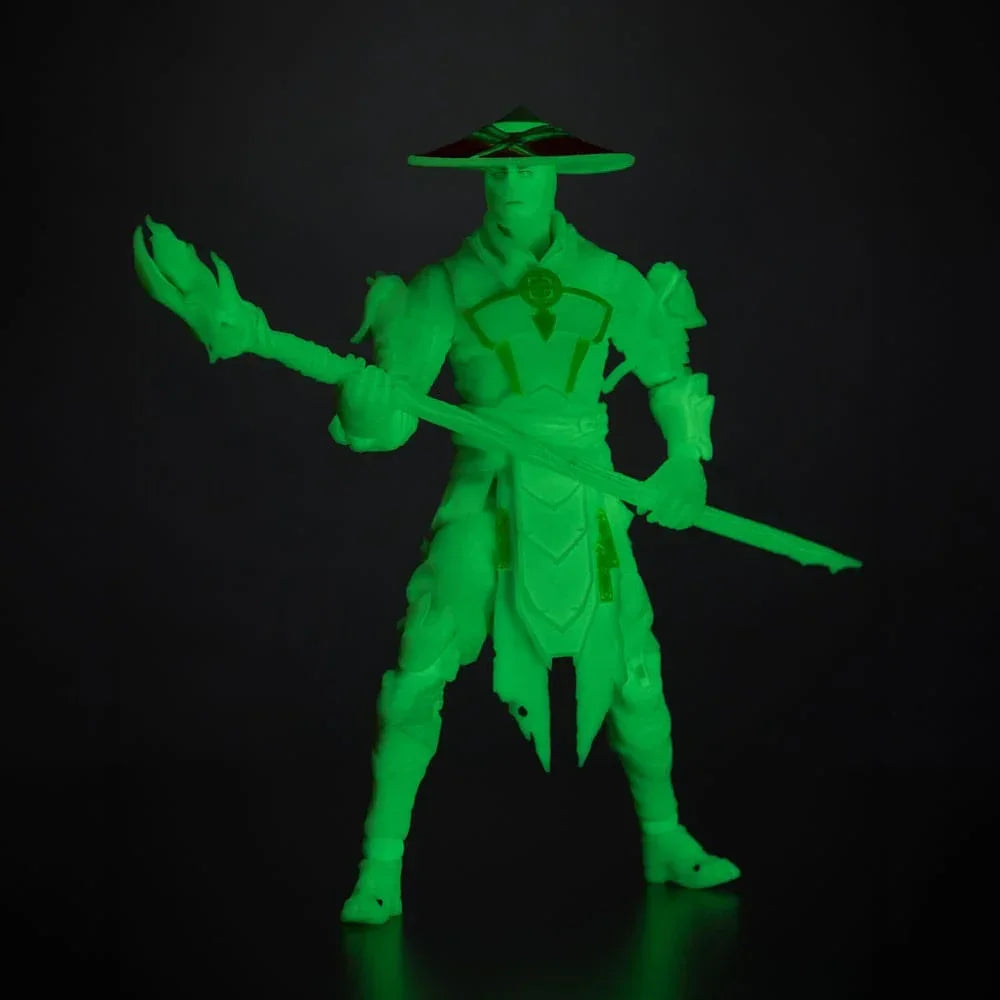 Mortal Kombat Action Figur Glow in the Dark Edition Raiden (Gold Label) 18 cm McFarlane Toys