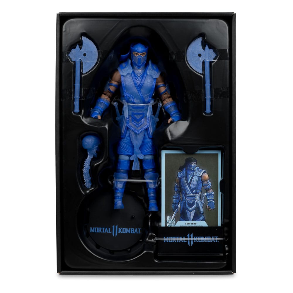 Mortal Kombat Actionfigur Glow in the Dark Edition Sub-Zero (Gold Label) 18 cm McFarlane Toys