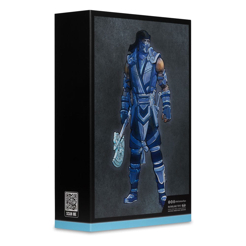 Mortal Kombat Actionfigur Glow in the Dark Edition Sub-Zero (Gold Label) 18 cm McFarlane Toys
