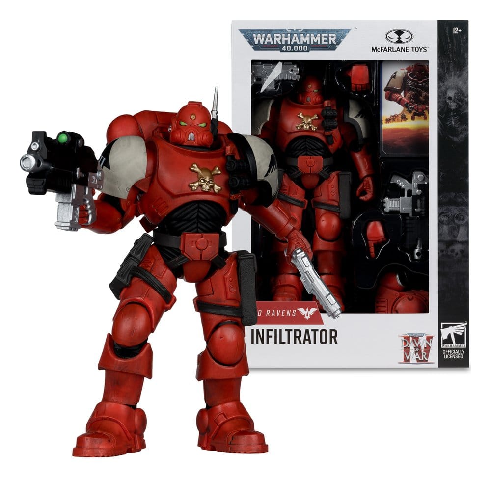 Warhammer 40,000 Actionfigur Infiltratör (Blood Ravens) (Dawn of War 4) 20 cm