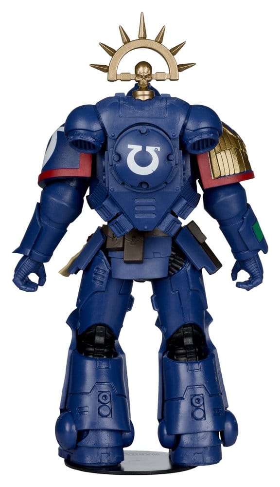 Warhammer 40,000 Total War Action Figure 3rd Company Lieutenant (Ultramarines) 18 cm
