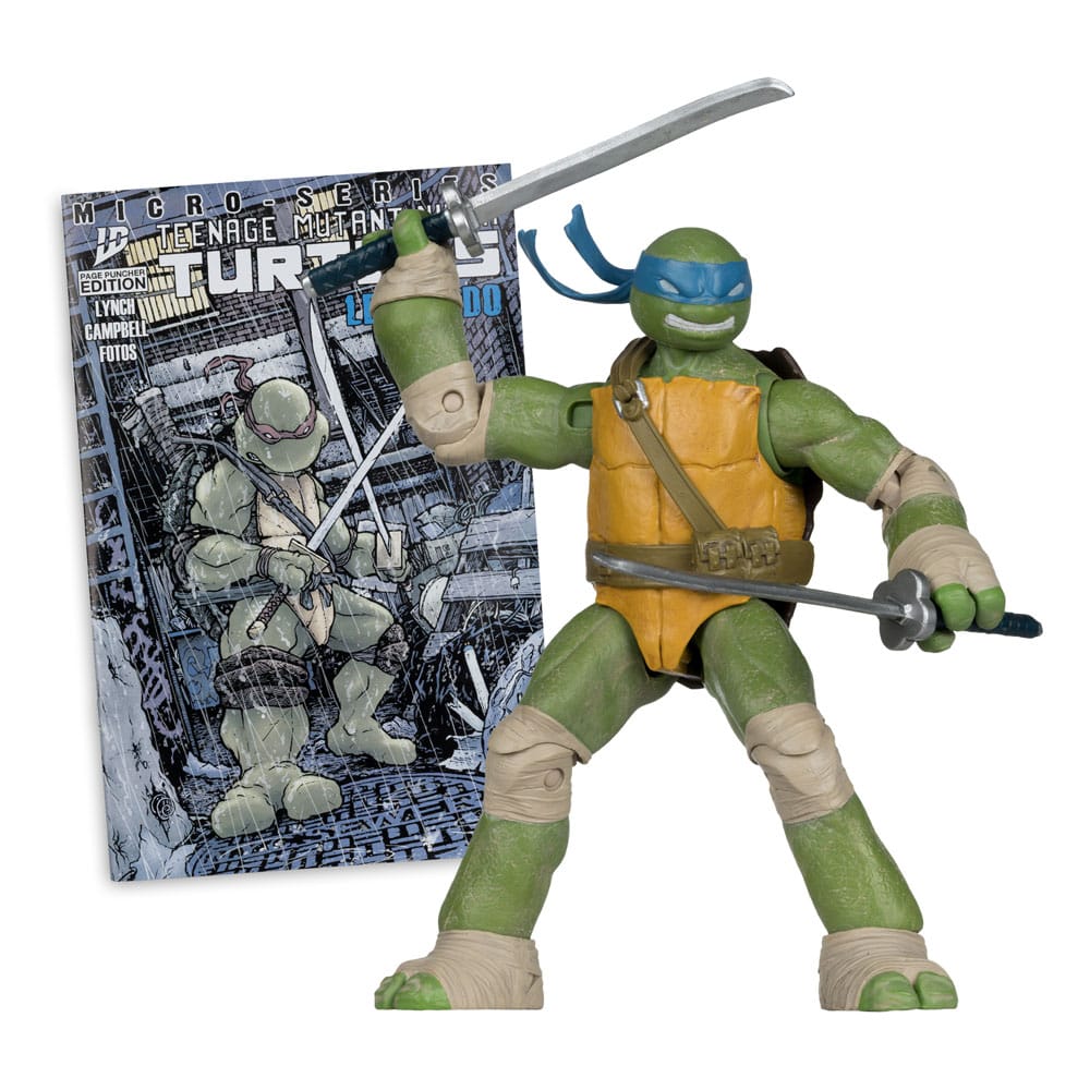 Teenage Mutant Ninja Turtles Page Punchers Action Figur Leonardo 13 cm McFarlane Toys