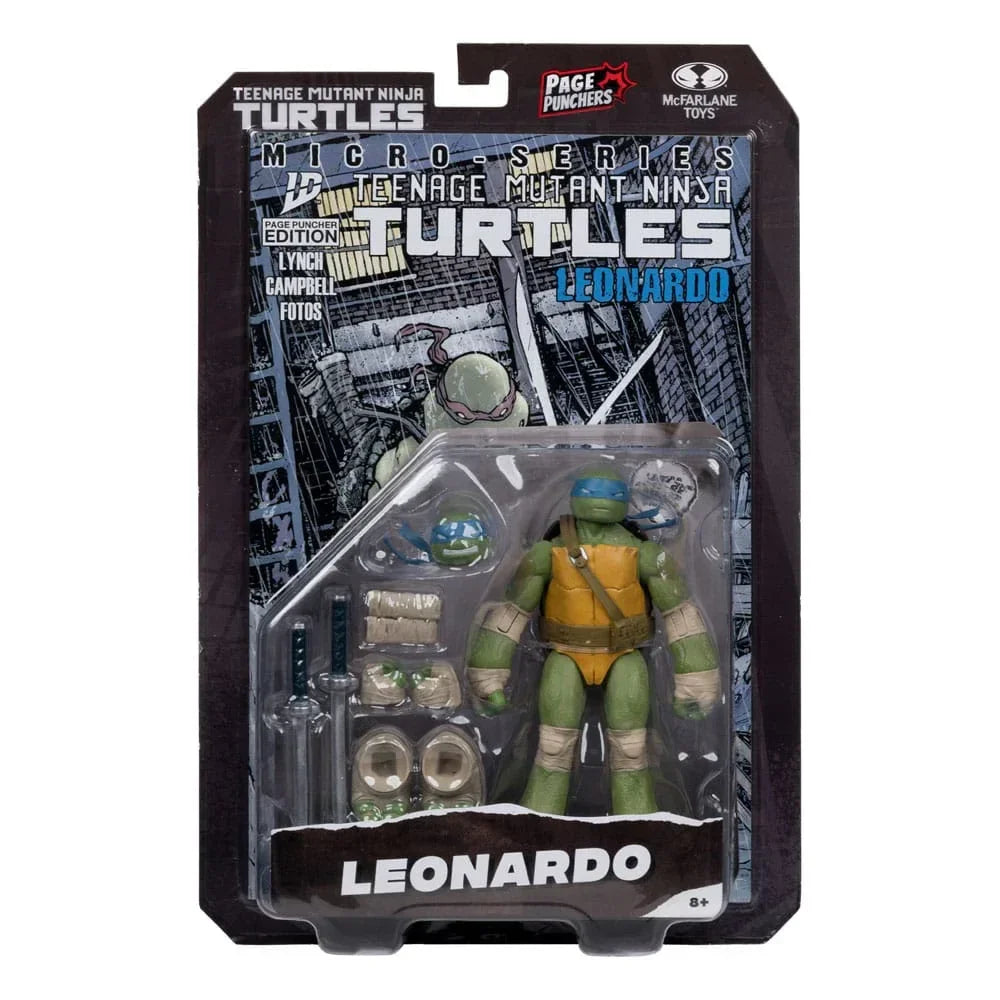 Teenage Mutant Ninja Turtles Page Punchers Action Figur Leonardo 13 cm McFarlane Toys