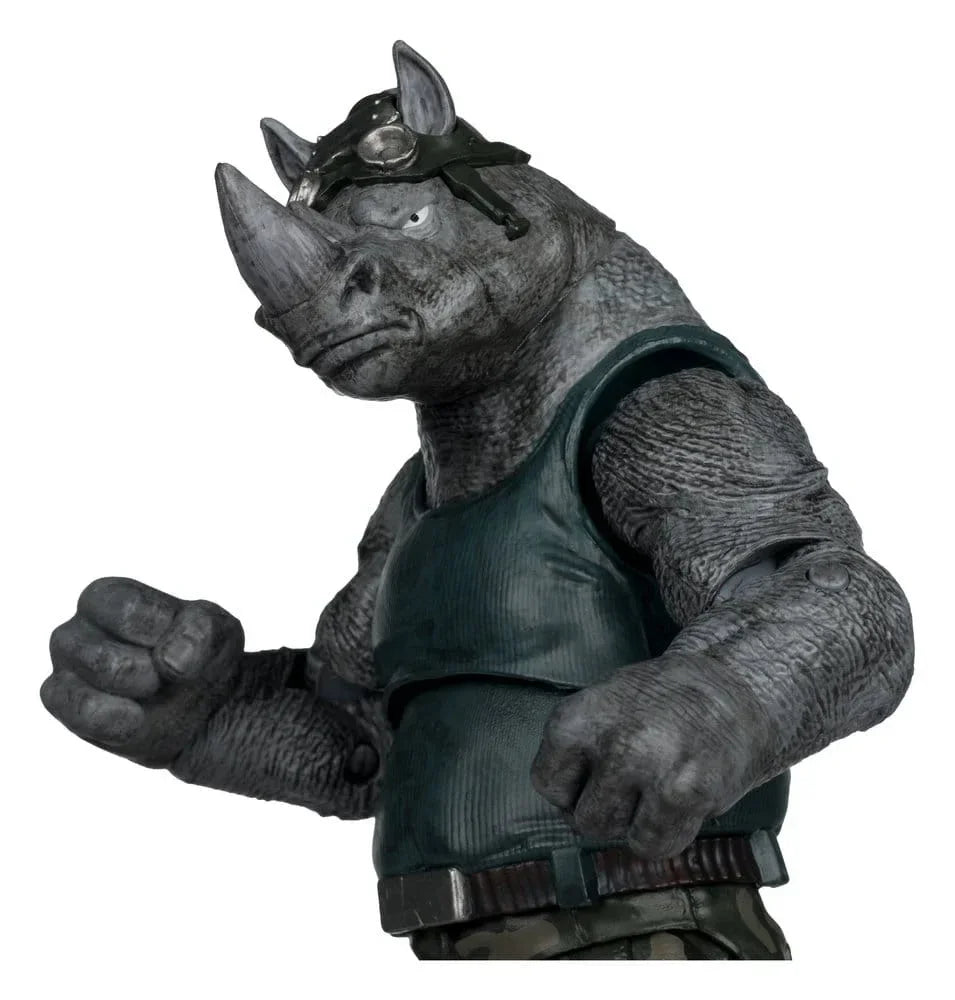 Teenage Mutant Ninja Turtles Page Punchers Action Figur Rocksteady 17 cm McFarlane Toys