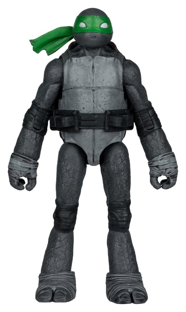 Teenage Mutant Ninja Turtles Page Punchers Actionfigur Michelangelo (Svart Vitt & Grön) (Röd Platinum Edition) 13 cm