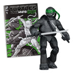 Teenage Mutant Ninja Turtles Page Punchers Action Figur Leonardo (Black White & Green) (Red Platinum Edition) 13 cm