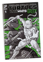 Teenage Mutant Ninja Turtles Page Punchers Actionfigur Leonardo (Black White & Green) (Red Platinum Edition) 13 cm