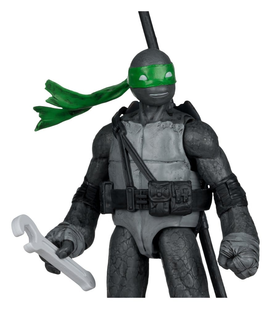 Teenage Mutant Ninja Turtles Page Punchers Action Figur Donatello (Black White & Green ) (Red Platinum Edition) 13 cm