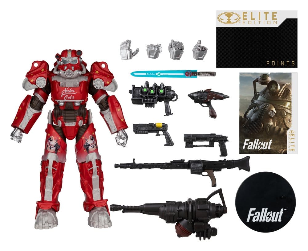 Fallout McFarlane Elite Edition Actionfigur Fallout 76 Nuka Cola T-60 (Guldetikett) 19 cm