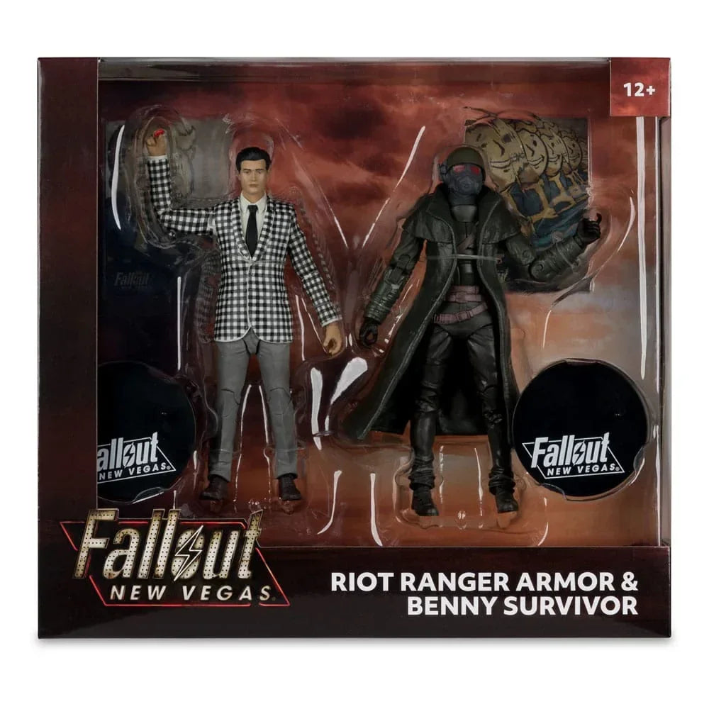 Fallout: New Vegas Figur 2-Pack - Riot Ranger Armor & Benny Survivor 18 cm McFarlane Toys