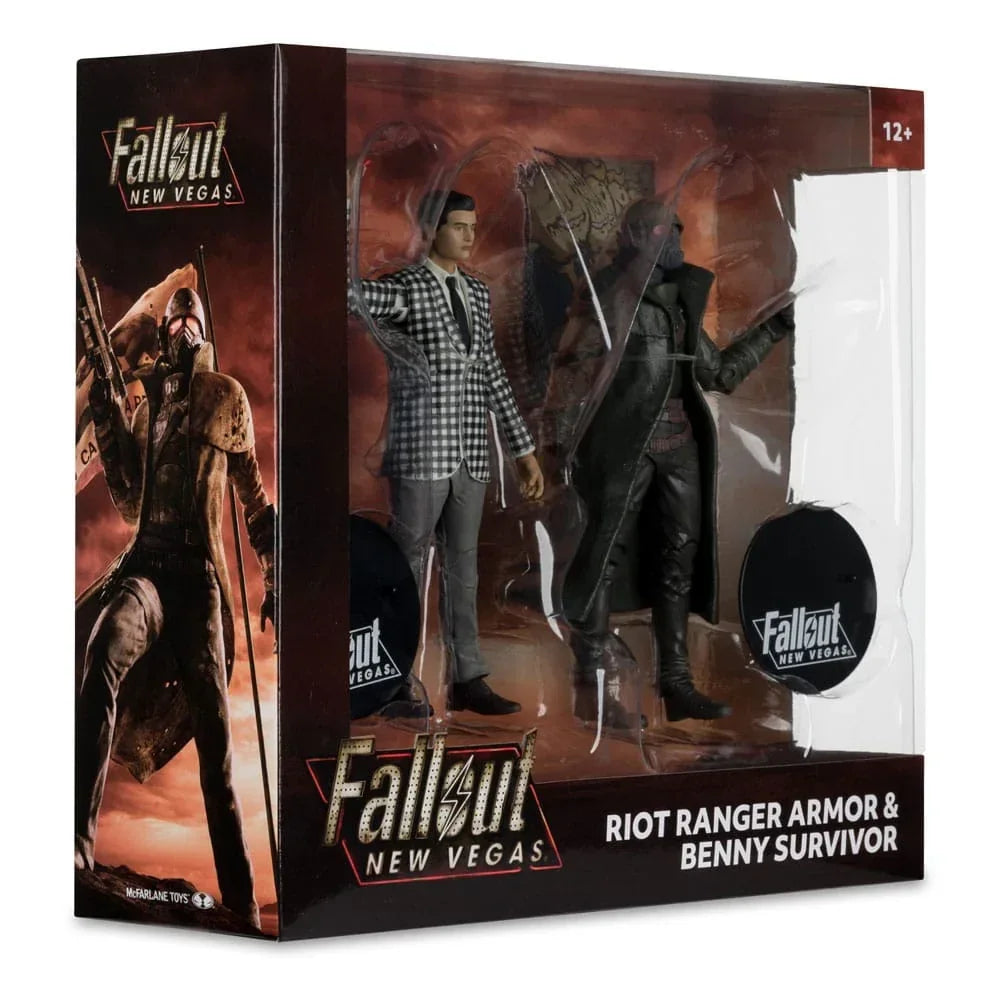 Fallout: New Vegas Figur 2-Pack - Riot Ranger Armor & Benny Survivor 18 cm McFarlane Toys