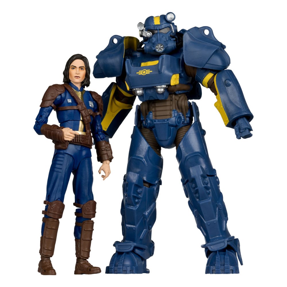 Fallout 4 Figur 2-Pack T-60 Vault Tec & Sole Survivor 18 cm McFarlane Toys