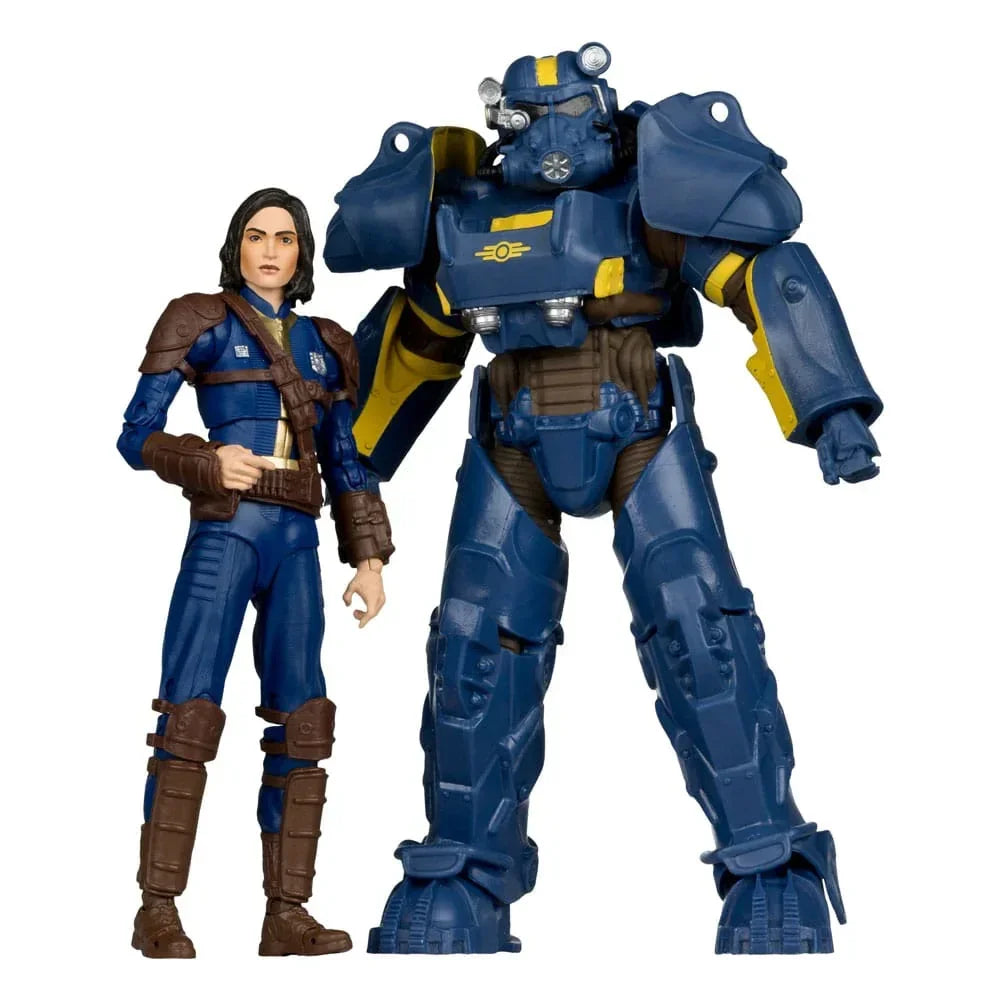 Fallout 4 Figur 2-Pack T-60 Vault Tec & Sole Survivor 18 cm McFarlane Toys
