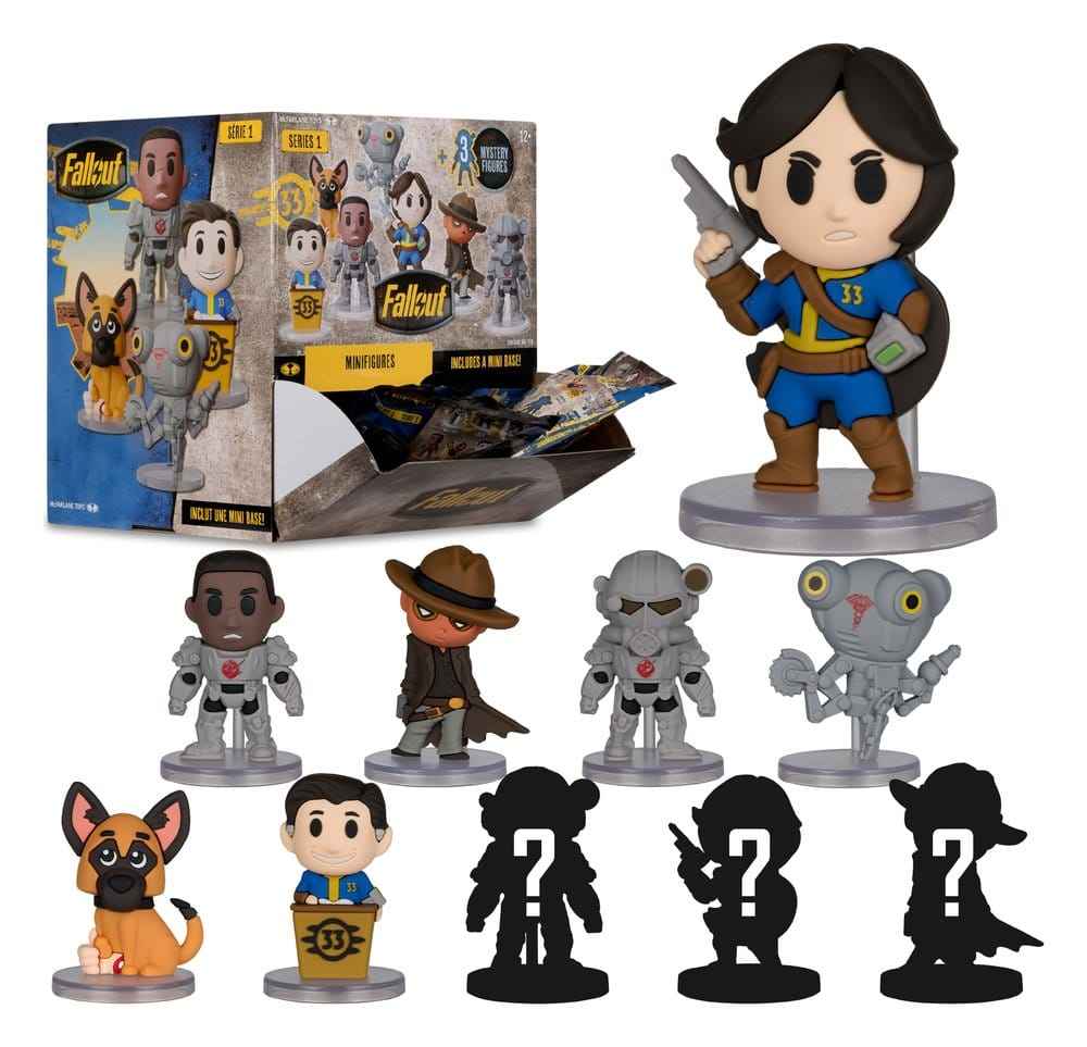 Fallout (TV-serie) Blindpåse Minifigurer Serie 1 6 cm Display (24)