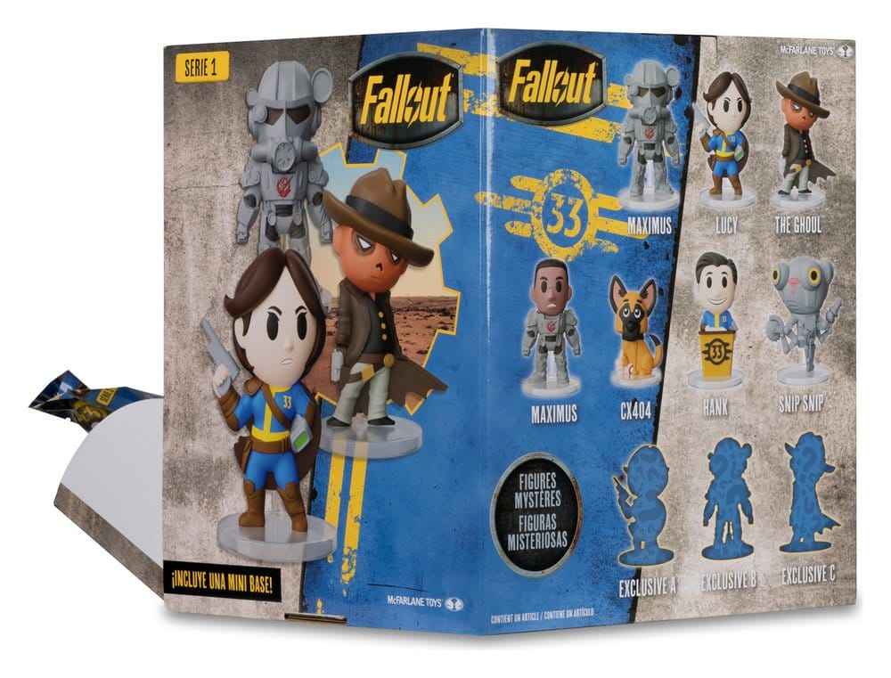 Fallout (TV-serie) Blindpåse Minifigurer Serie 1 6 cm Display (24)