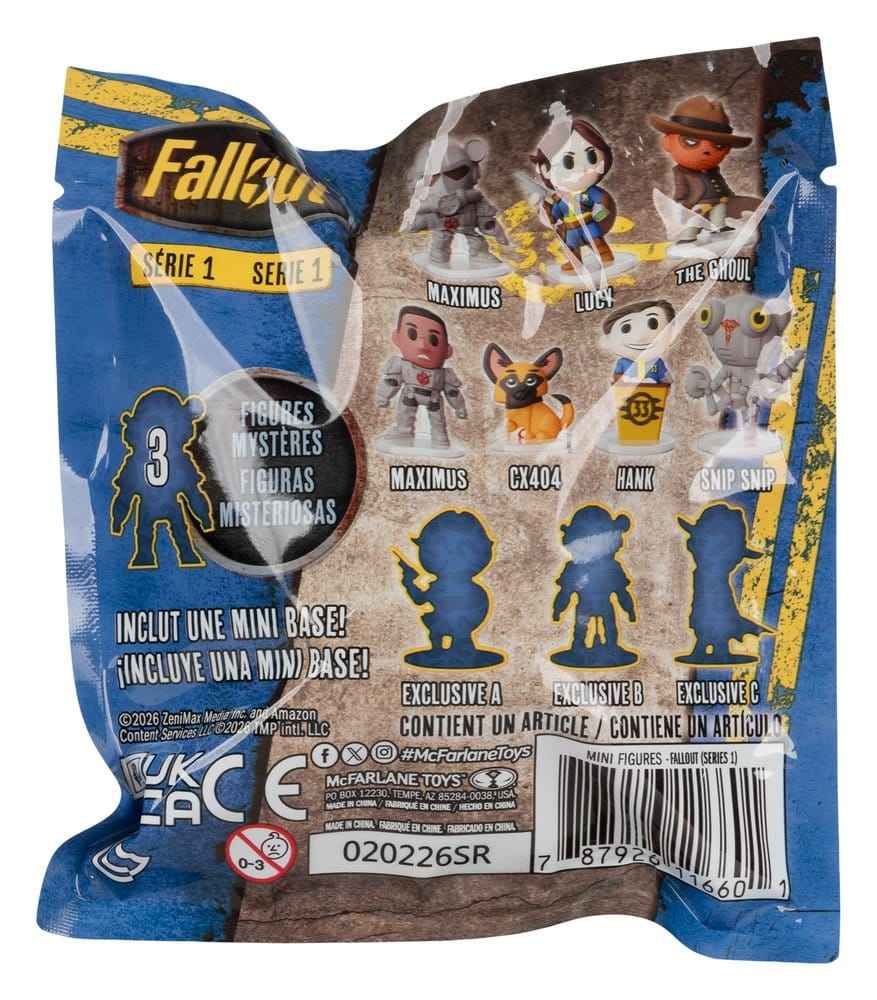 Fallout (TV-serie) Blindpåse Minifigurer Serie 1 6 cm Display (24)