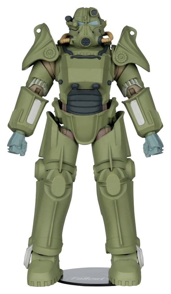 Fallout 76 Gaming Edition actionfigur T-45 Military Armor (Red Platinum Edition) 20 cm