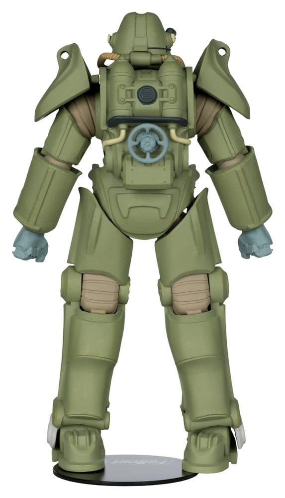 Fallout 76 Gaming Edition actionfigur T-45 Military Armor (Red Platinum Edition) 20 cm
