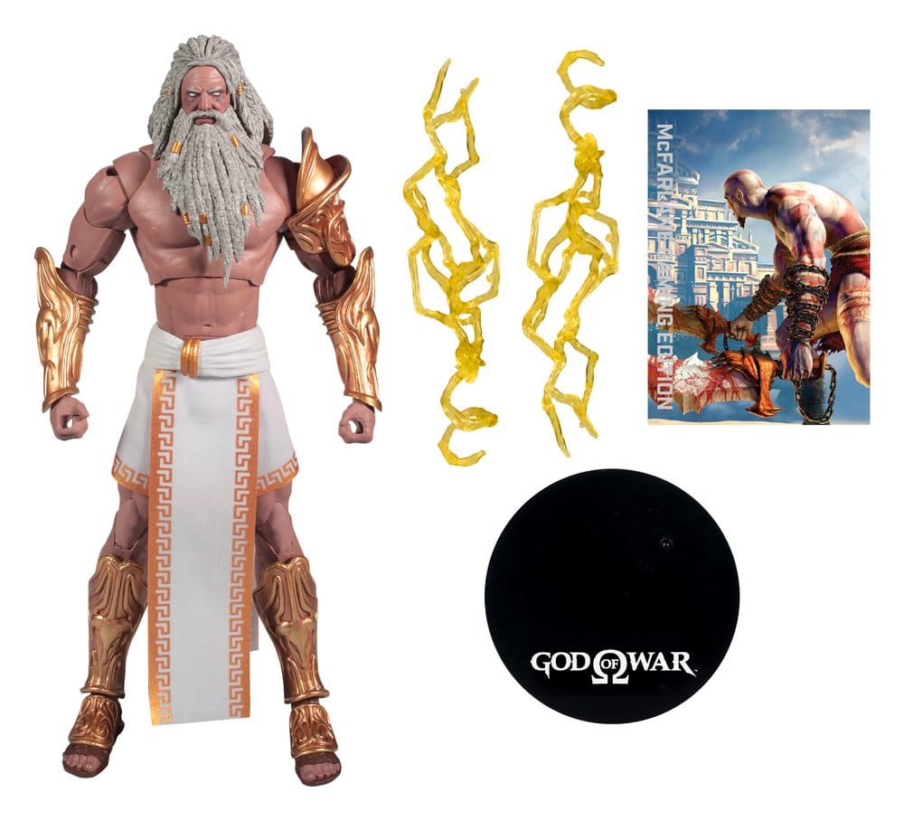 God of War McFarlane Gaming Edition Action Figure Zeus 18 cm