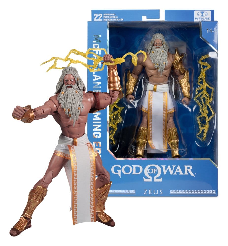 God of War McFarlane Gaming Edition Action Figure Zeus 18 cm