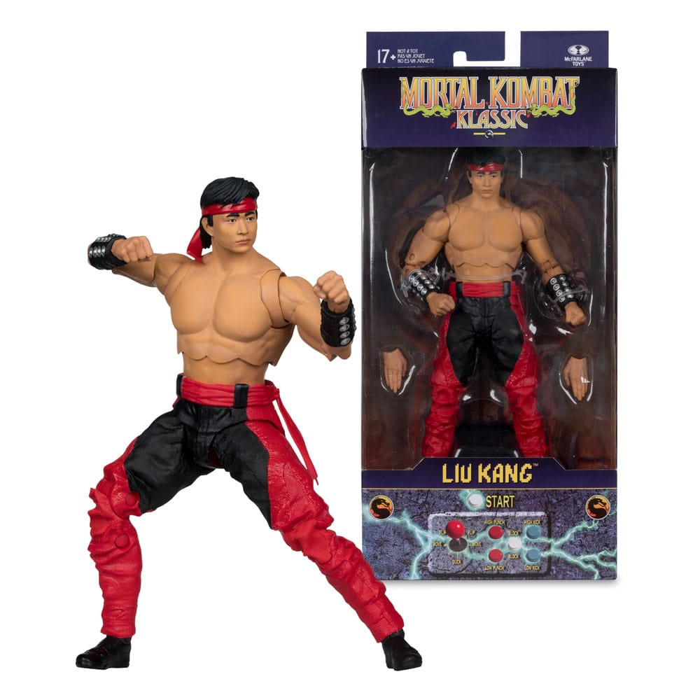Mortal Kombat Klassics Action Figur Liu Kang 18 cm McFarlane Toys